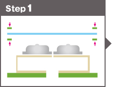 真空成型の手順1